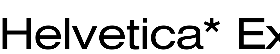 Helvetica* Extended Light Fuente Descargar Gratis